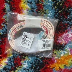 Vera Bradley Lighten Up Lanyard Tossed Posies Pink NWT